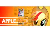 My little pony AppleJack