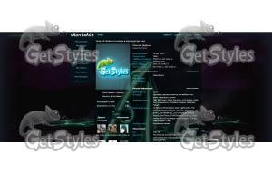 TRON тема для контакта