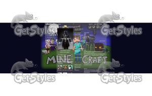 minecraft тема для контакта