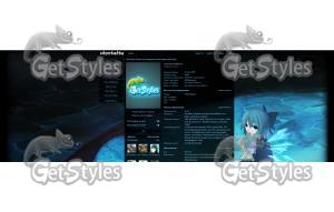 Ice Fairy Cirno тема для контакта