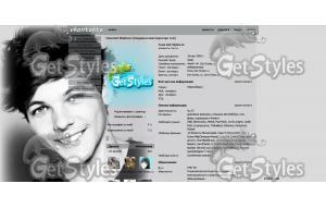 louis_tomlinson_by_mimito тема для контакта