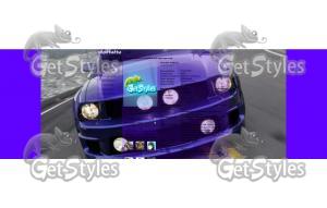 mustang shelby gt 500 тема для контакта