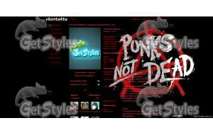 punksnotdead тема для контакта