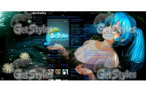 аниме тема для контакта