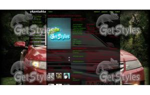 HONDA тема для контакта