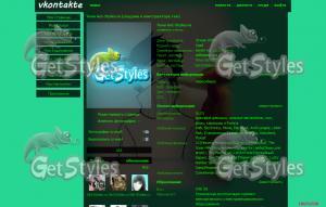 AnimeFuck тема для контакта