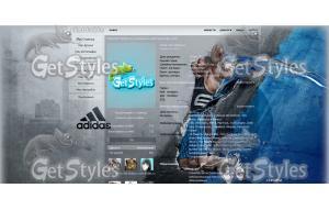 basketball_adidas тема для контакта