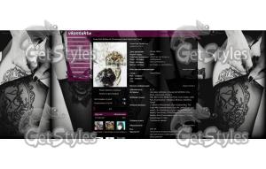 Girl тема для контакта