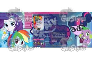 Equestria Girls Friendshi тема для контакта