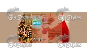 cristmas тема для контакта