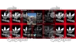 adidas originals тема для контакта