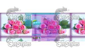 розы на снегу тема для контакта