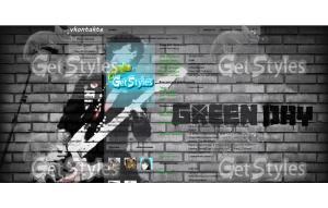 green_day тема для контакта