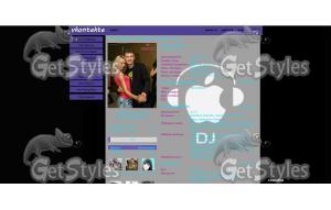 DJ музика тема для контакта