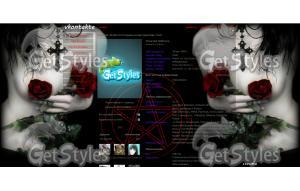 ТРОЯНДА тема для контакта