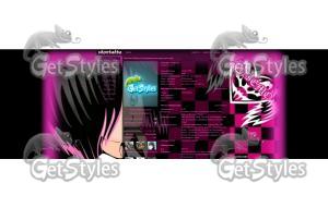 Emo666 тема для контакта