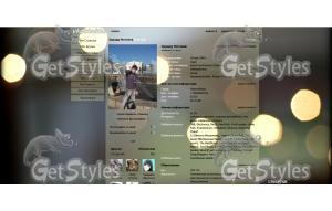 Bokeh тема для контакта