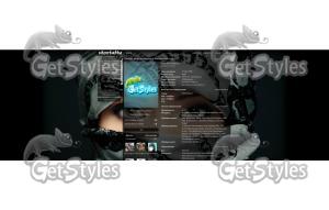 Glaza тема для контакта