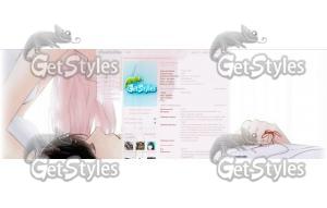 Megurine Luka Just Be Fri тема для контакта