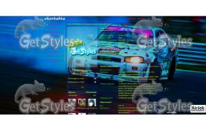drift gtr r35 тема для контакта