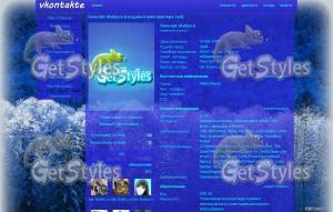 Зима тема для контакта