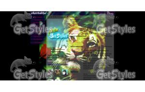 Тигр тема для контакта