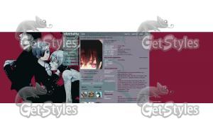 Black Butler,Темный дворе тема для контакта