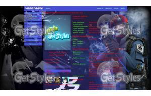 Point Blank тема для контакта