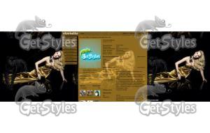 гламур тема для контакта