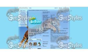 tiger002 тема для контакта