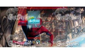 Новый Человекпаук Высокое тема для контакта