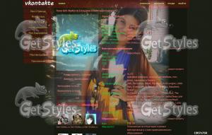 настюш тема для контакта