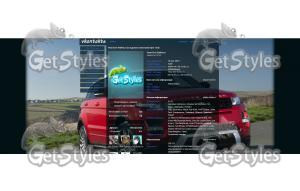 Range Rover Evoque by Zay тема для контакта