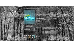 winter тема для контакта