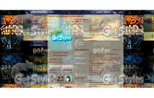 HarryPotter тема для контакта