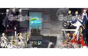 fate_saber тема для контакта