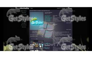 Windows7 тема для контакта
