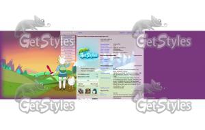 Время Приключений Advent тема для контакта