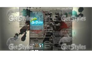 Tokyo Ghoul тема для контакта