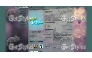 flower тема для контакта