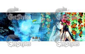 Аниме девушка тема для контакта