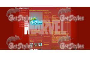 Marvel тема для контакта