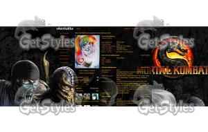 Mortal Kombat тема для контакта