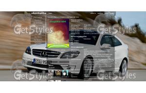 MercedesBenz тема для контакта