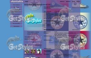 Цветотема тема для контакта