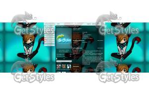 DanWolfCraft тема для контакта