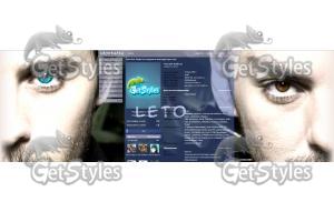 Leto тема для контакта