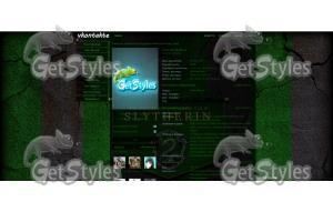 slytherin тема для контакта