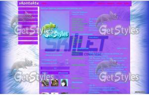 skillet тема для контакта