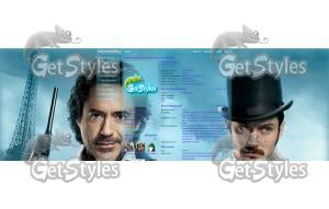 Sherlock Holmes: A Game o тема для контакта